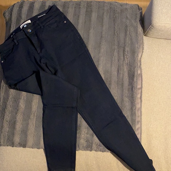 DL1961 dark denim power legging - Picture 2 of 4